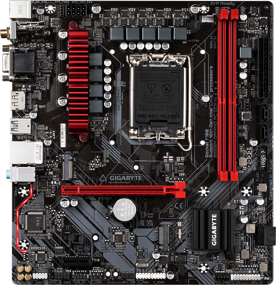 Материнская плата Gigabyte B660M Gaming AC DDR4 (rev. 1.x)