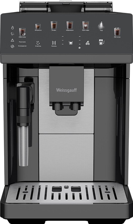 Кофемашина Weissgauff WCM-360 Automatic ColorTouch Nero