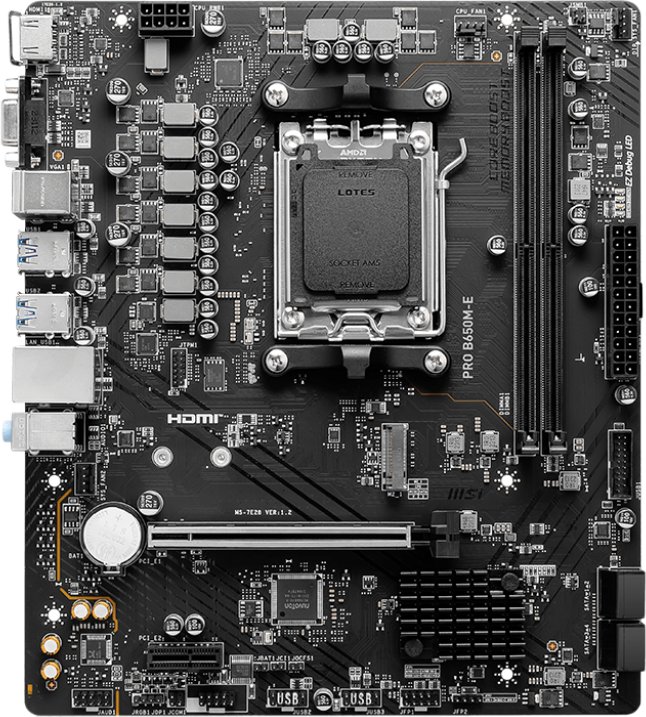 Материнская плата MSI Pro B650M-E