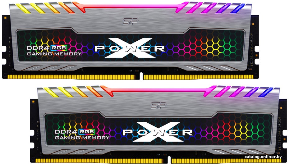 Оперативная память Silicon-Power XPower Turbine RGB 2x16GB DDR4 PC4-28800 SP032GXLZU360BDB
