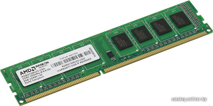 Оперативная память AMD 8GB DDR3 PC3-10600 (R338G1339U2S-UGO)