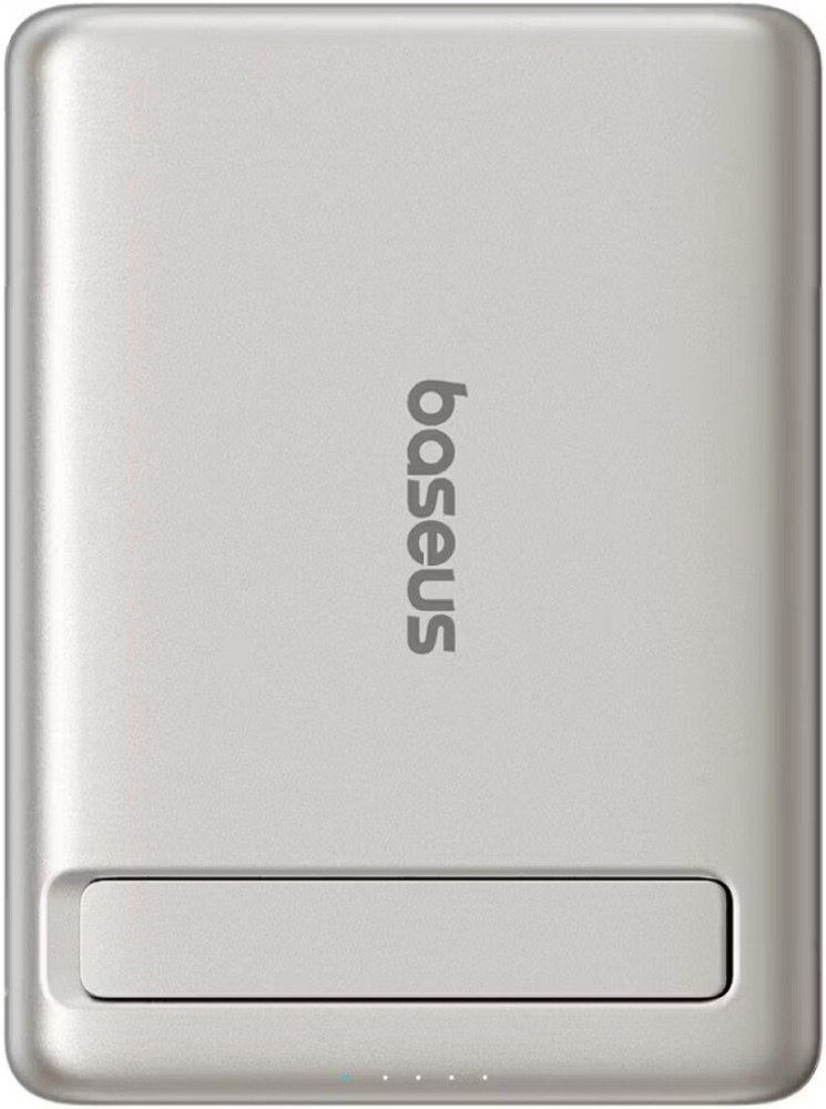 Внешний аккумулятор Baseus PicoGo AM31 Mini Magnetic Power Bank with Stand 20W 5000mAh (титановый)