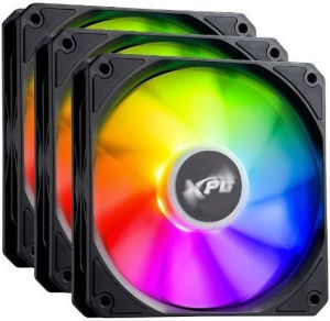 XPG Vento R 120x3 ARGB PWM (черный)