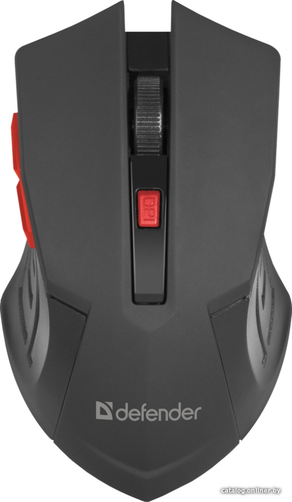 Мышь Defender Accura MM-275 (черный/красный)