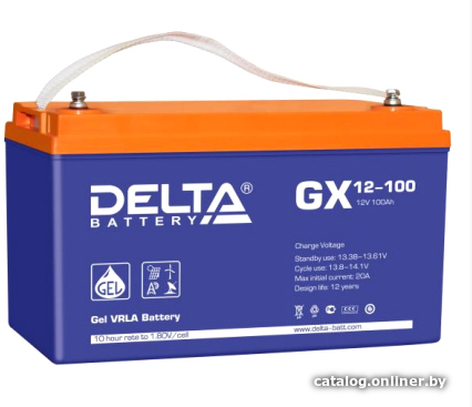 Аккумулятор для ИБП Delta GX 12-100 (12В/100 А·ч)