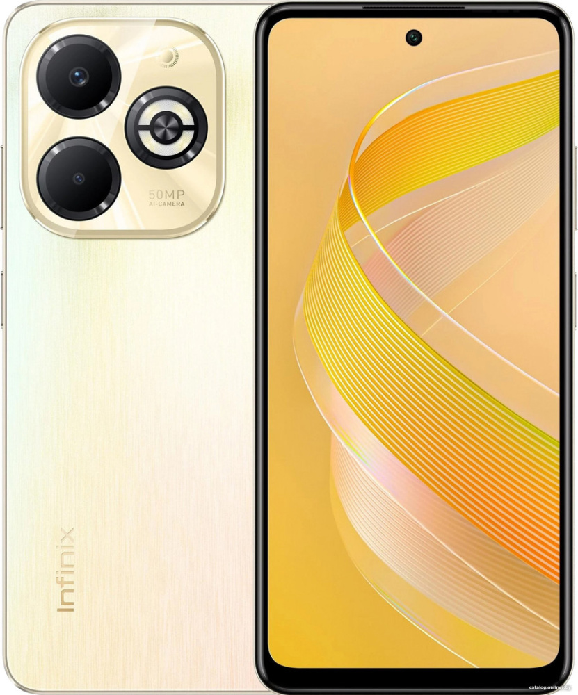 Смартфон Infinix Smart 8 Plus X6526 4GB/64GB (золотистый)