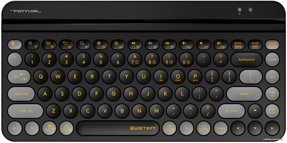 Клавиатура A4Tech Fstyler FBK30 (черная смородина)
