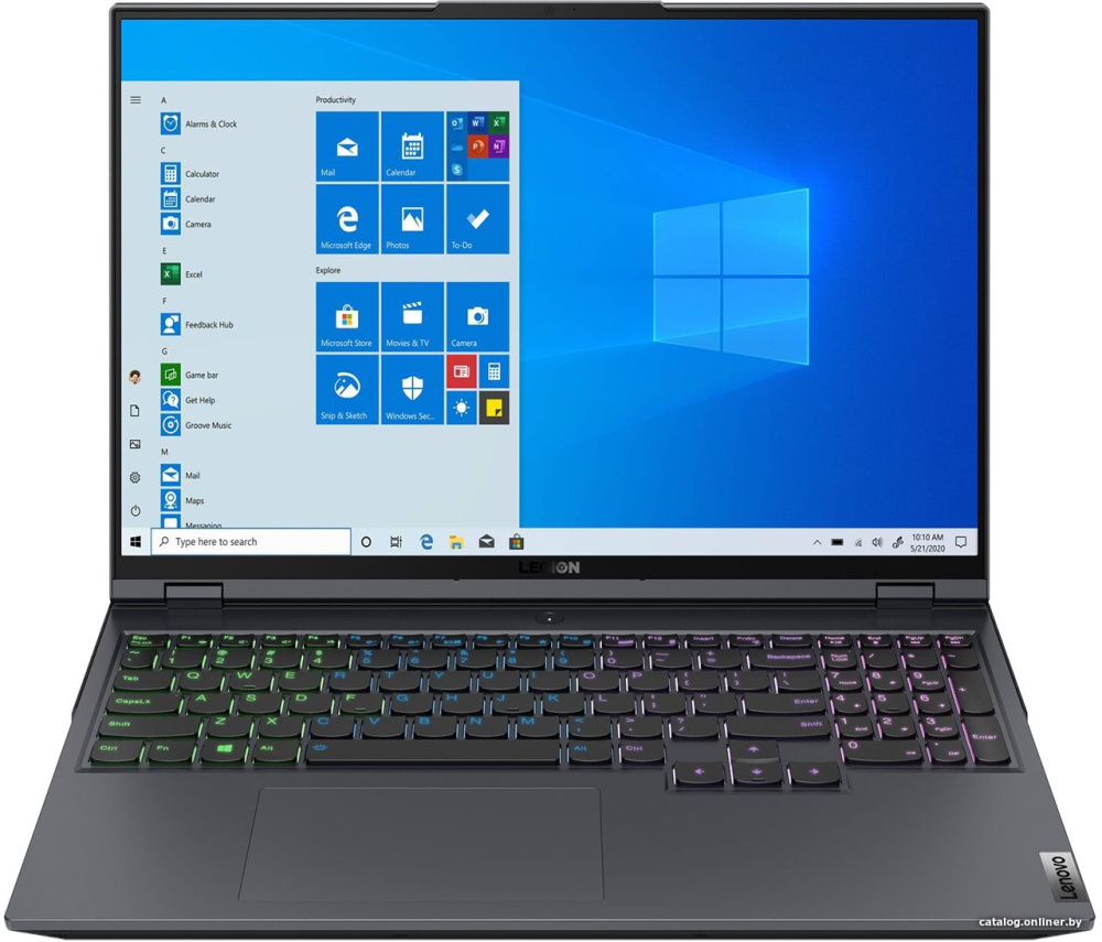 Игровой ноутбук Lenovo Legion 5 Pro 16ACH6H 82JQ00LGPB