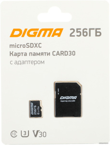 MicroSDXC Class 10 Card30 DGFCA256A03