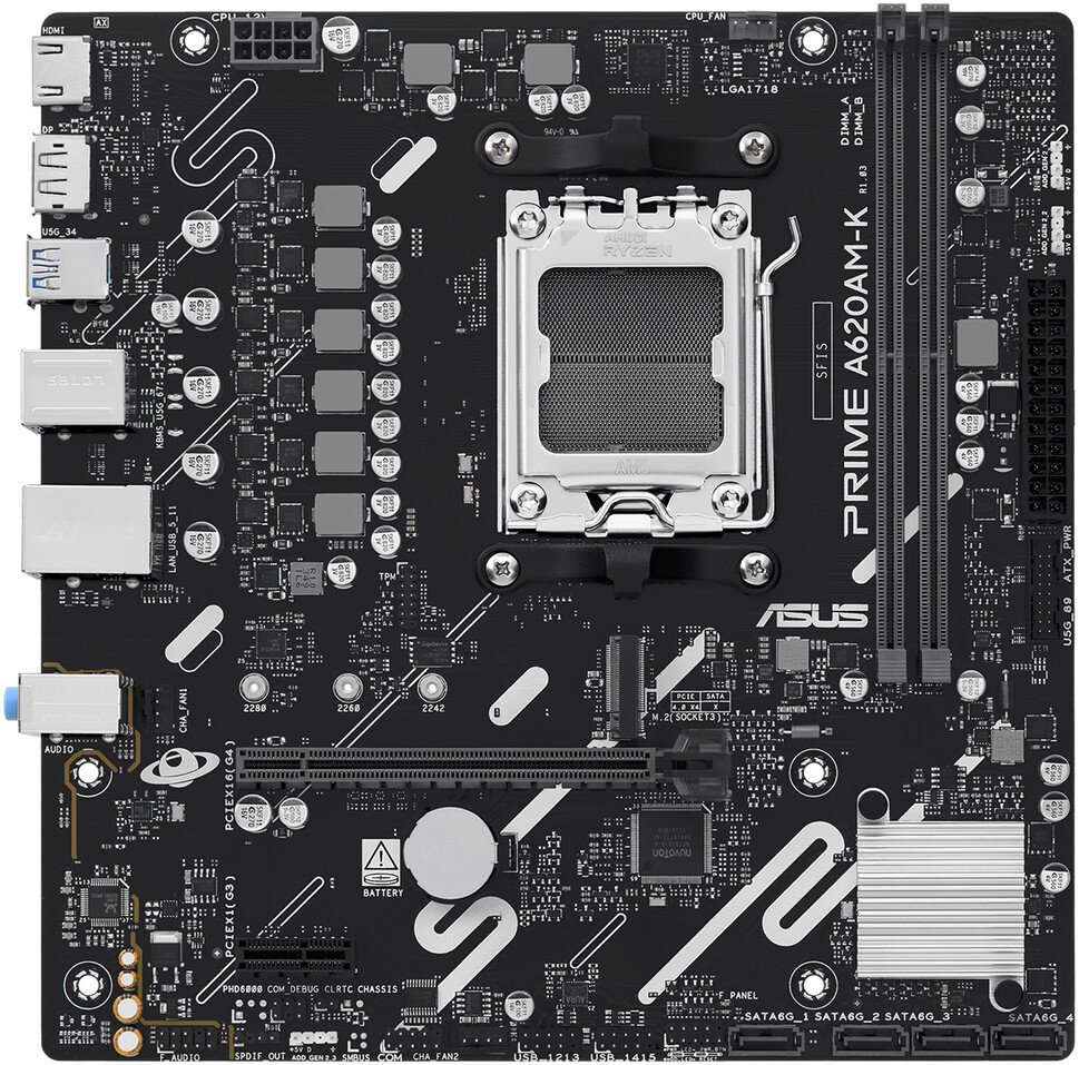Материнская плата ASUS Prime A620AM-K