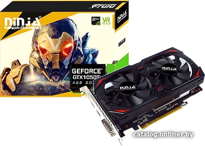 Видеокарта Sinotex GeForce GTX 1050 Ti 4GB GDDR5 NK105TI45F
