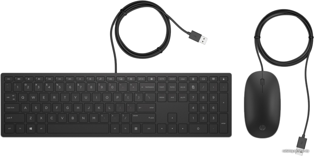 Клавиатура + мышь HP Pavilion 400 (черный)