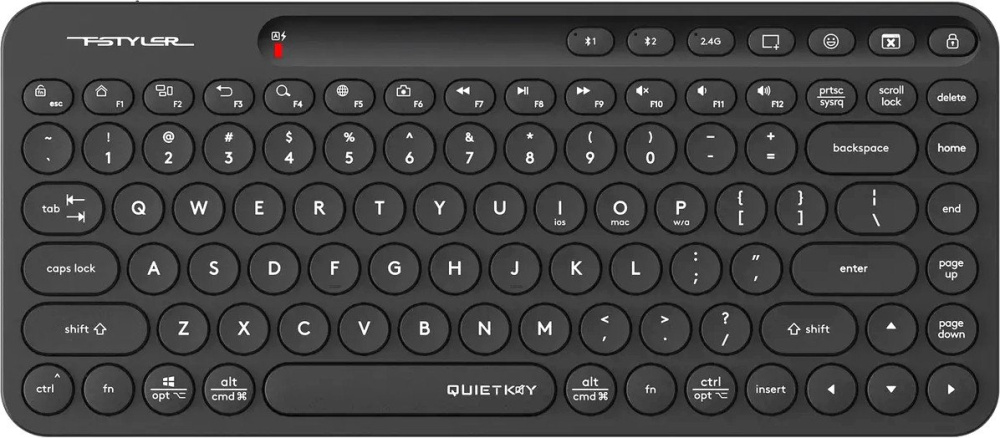 Клавиатура A4Tech Fstyler FBK36C AS (черный)