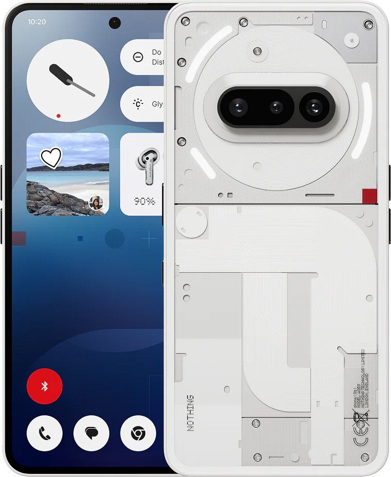 Телефон Nothing Phone (3a) 8GB/128GB (белый)