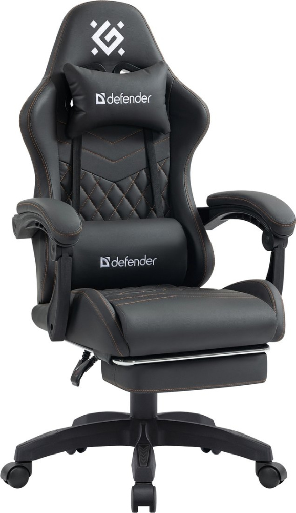 Игровое (геймерское) кресло Defender Linn (темно-серый)