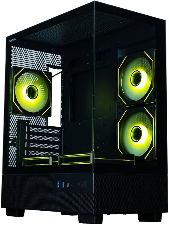 Корпус XASTRA Q400M 5ARGB-C6-UC (черный)
