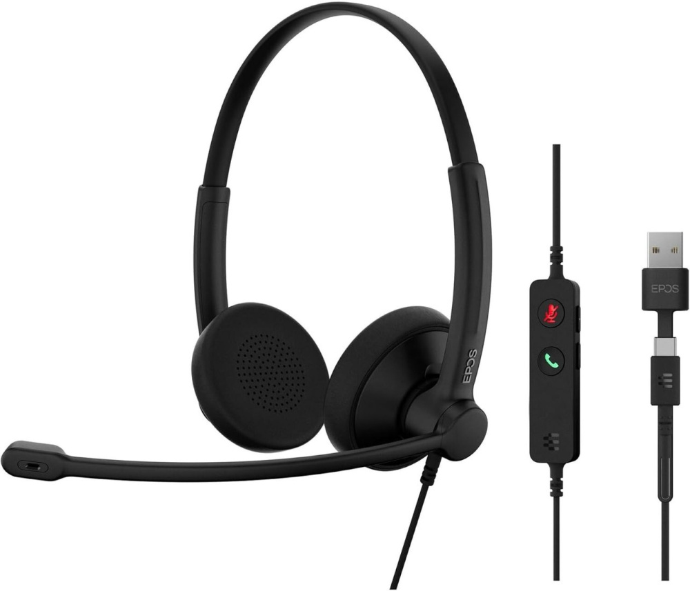 Офисная гарнитура Epos Impact 100 UC Stereo USB-C+A