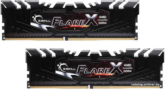 Оперативная память G.Skill Flare X 2x8GB DDR4 PC4-25600 F4-3200C16D-16GFX