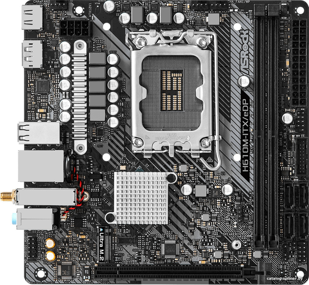 Материнская плата ASRock H610M-ITX/EDP