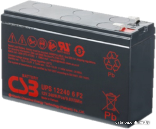 Аккумулятор для ИБП CSB Battery UPS122406 F2 (12В/5 А·ч)