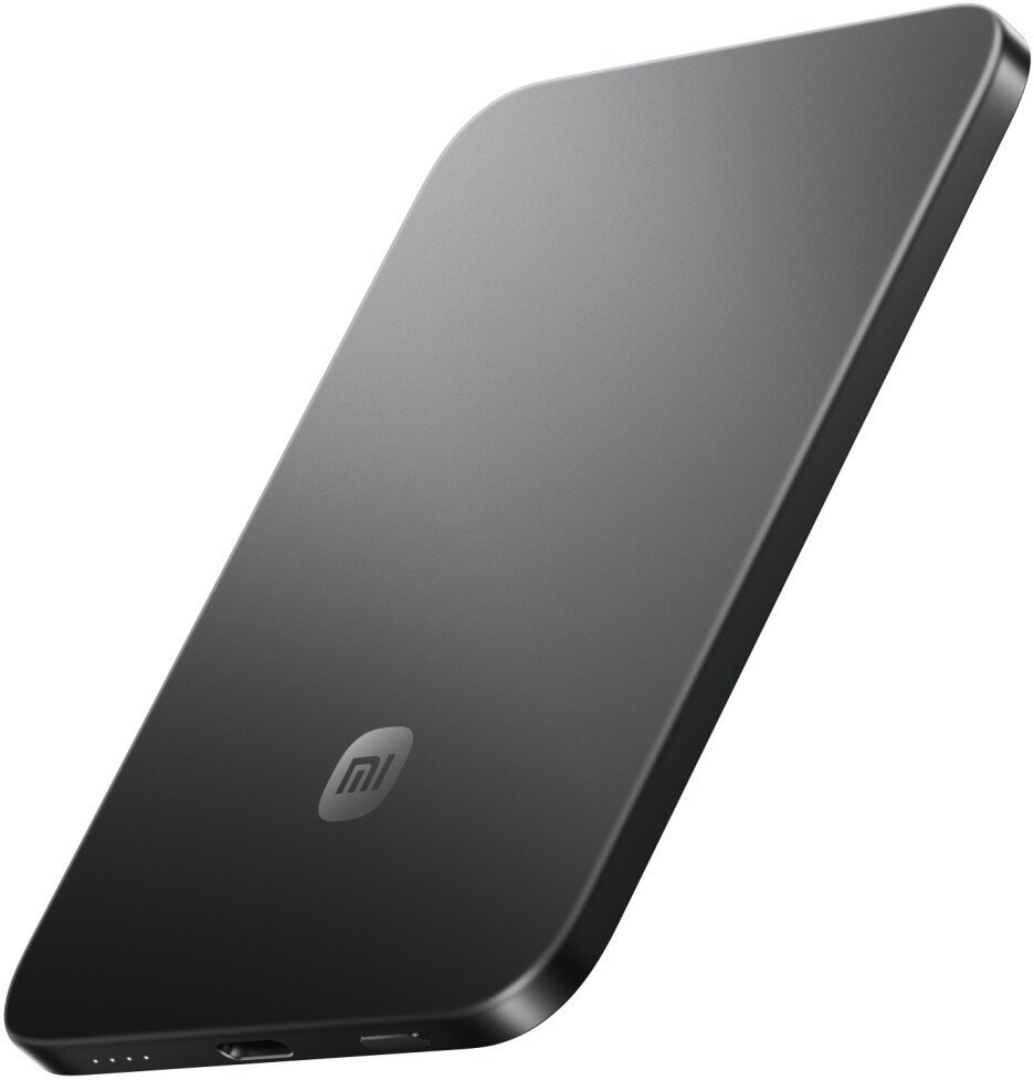Внешний аккумулятор Xiaomi UltraThin Magnetic Power Bank 5000 15W MDY-20-EB (черный)