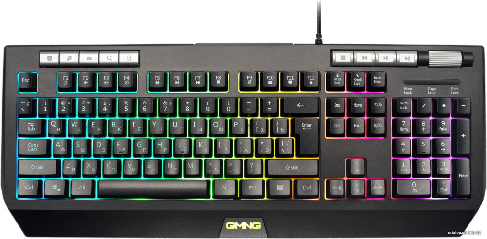 Клавиатура Oklick 735GK (черный)