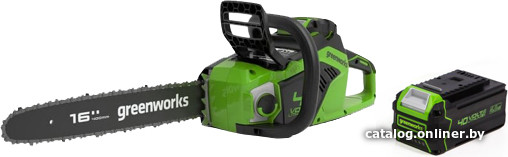 Аккумуляторная пила Greenworks GD40CS18K4 2005807UB (с 1-им АКБ 4 Ач)