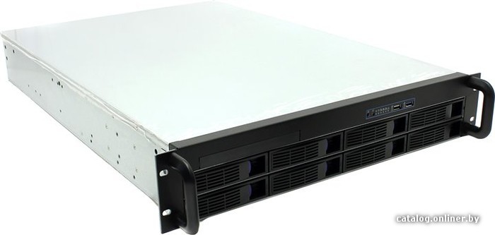 Корпус Procase ES208 [ES208-SATA3-B-0]
