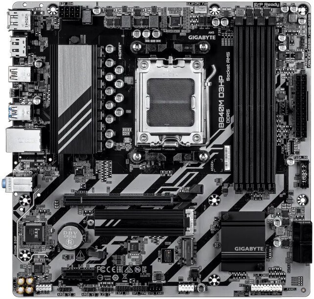 Материнская плата Gigabyte B840M D3HP