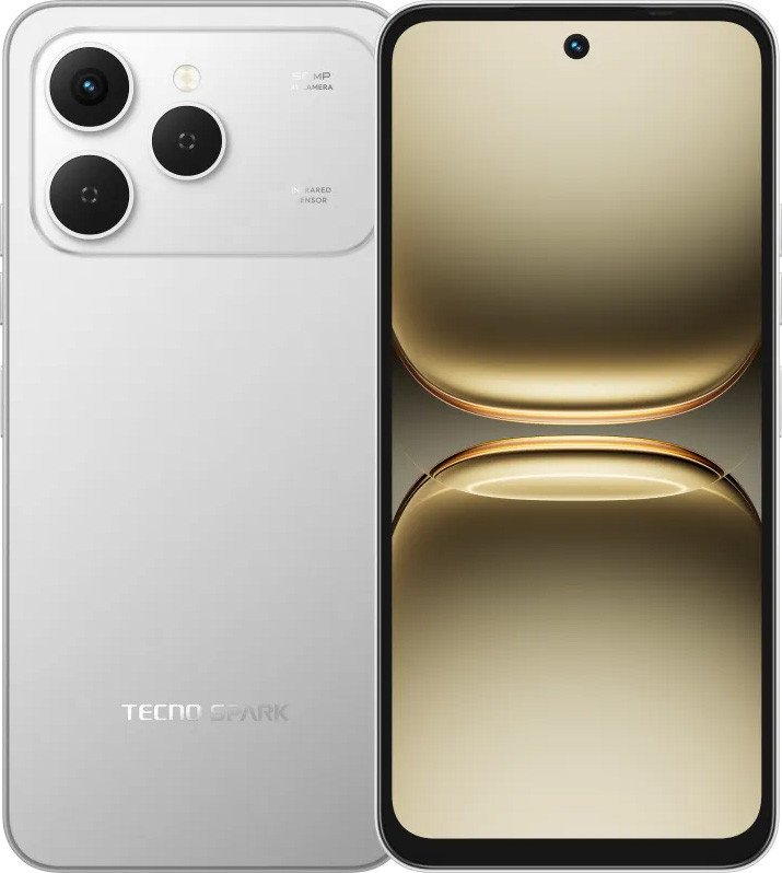 Телефон Tecno Spark 40 8GB/256GB (серый титановый)