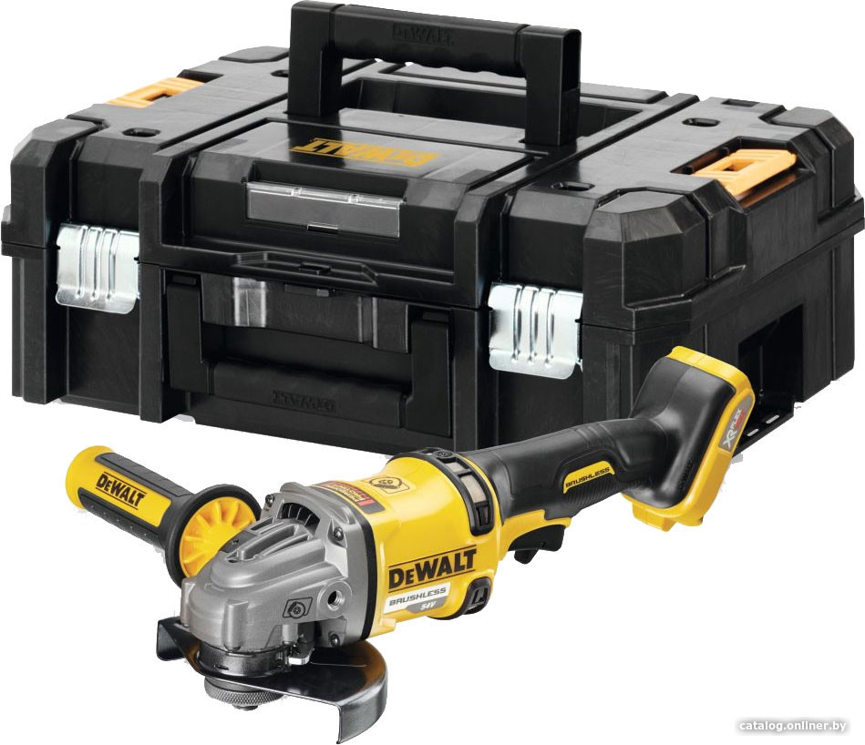 Угловая шлифмашина DeWalt DCG414NT (без АКБ, кейс)