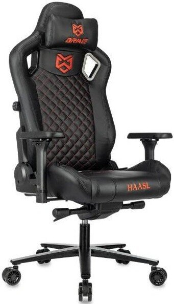 Игровое (геймерское) кресло Brave Haasl (черный/красный)