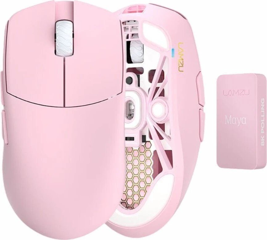 Игровая мышь Lamzu Maya Champion Edition (розовый)