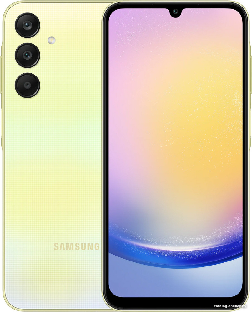 Смартфон Samsung Galaxy A25 6GB/128GB (желтый, без Samsung Pay)