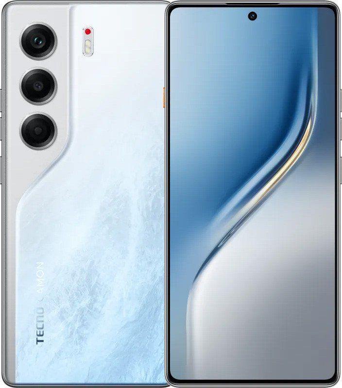 Телефон Tecno Camon 40 8GB/128GB (ледяной белый)