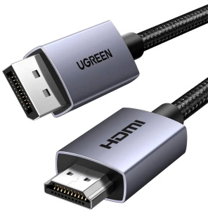 DP125 DisplayPort - HDMI (1.5 м, черный)