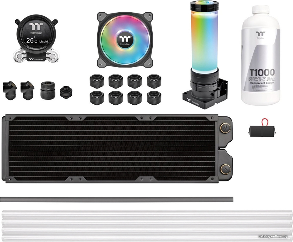 Модульная система жидкостного охлаждения Thermaltake Pacific CLM360 Ultra Hard Tube Liquid Cooling K