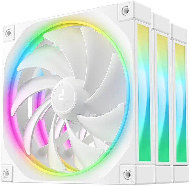 Комплект вентиляторов для корпуса DeepCool FL14 WH 3 IN 1 R-FL14-WHAPN3-G
