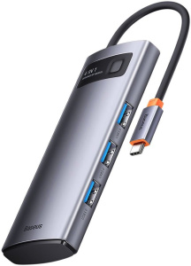 Metal Gleam Series 4-Port USB-A Hub WKWG070013