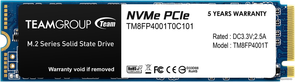 SSD Team MP34 1TB TM8FP4001T0C101