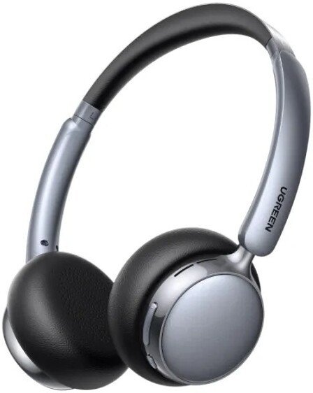 Наушники Ugreen Studio Plus HP207 (серебристый/черный)