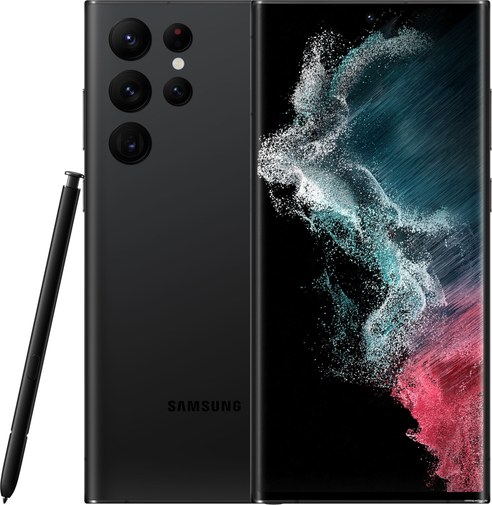 Смартфон Samsung Galaxy S22 Ultra 5G SM-S908B/DS 12GB/256GB (черный фантом)