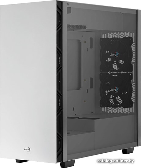 Корпус AeroCool Flo Saturn FRGB-G-WT-v1