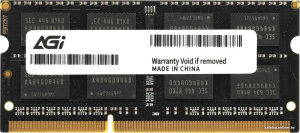 SD128 8ГБ DDR3 SODIMM 1600 МГц AGI160008SD128