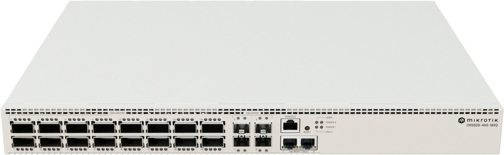 Управляемый коммутатор 3-го уровня Mikrotik CRS520-4XS-16XQ-RM