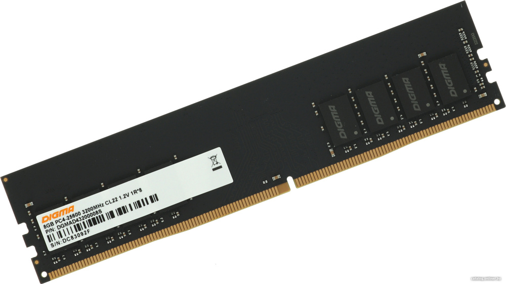 Оперативная память Digma 8ГБ DDR4 3200 МГц DGMAD43200008S