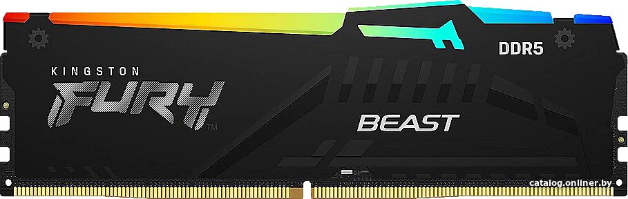 Оперативная память Kingston FURY Beast RGB 32ГБ DDR5 6000 МГц KF560C36BBE2A-32