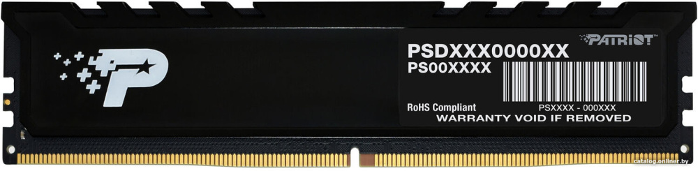 Patriot Signature Premium Line 24ГБ DDR5 5600 МГц PSP524G560081H1