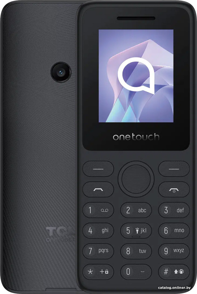 Кнопочный телефон TCL Onetouch 4021 T301 (серый)