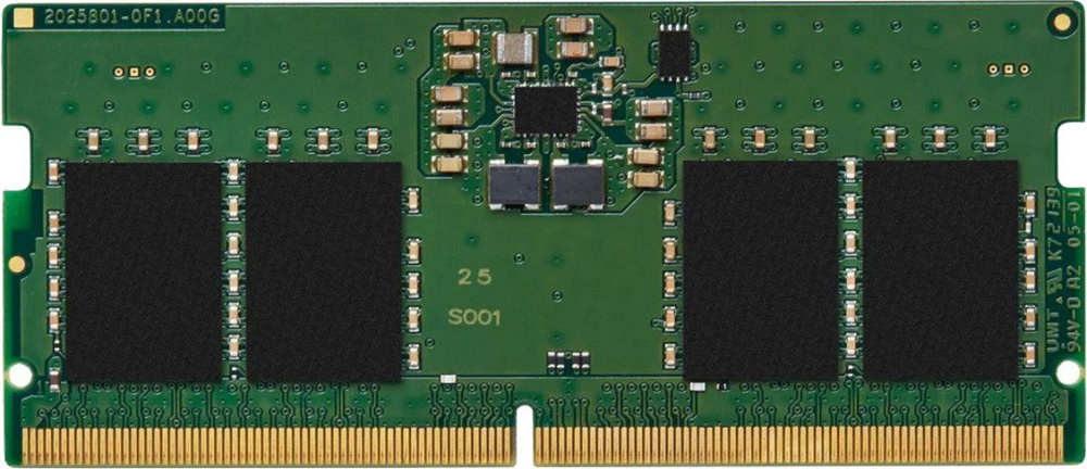 Оперативная память Kingston 8ГБ DDR5 SODIMM 6400 МГц KVR64V52BS6-8